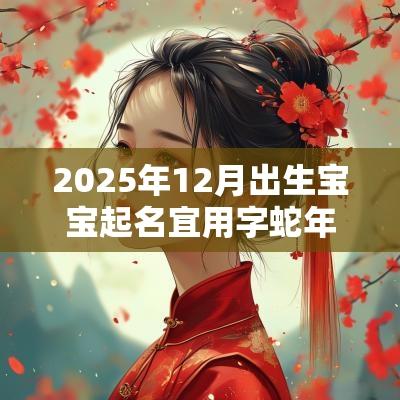 2025年12月出生宝宝起名宜用字蛇年宝宝好听的名字大全