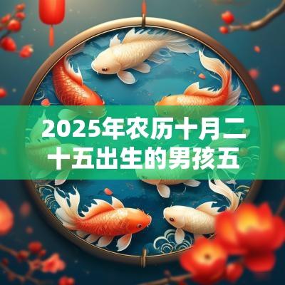 2025年农历十月二十五出生的男孩五行起名缺火缺土的名字