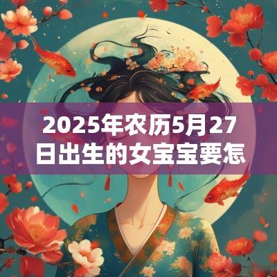 2025年农历5月27日出生的女宝宝要怎么取名可爱的女孩名字