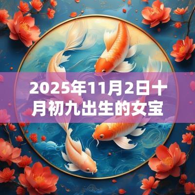 2025年11月2日十月初九出生的女宝宝五行缺火好听的名字