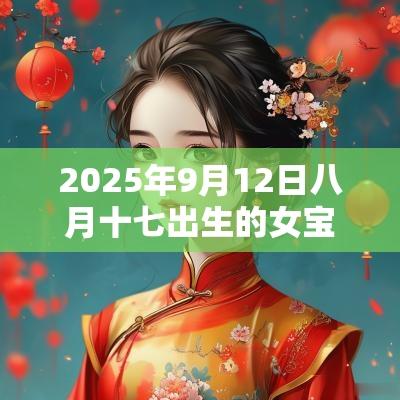 2025年9月12日八月十七出生的女宝宝缺火取名高分名字建议