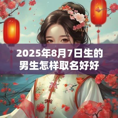 2025年8月7日生的男生怎样取名好好听有寓意的名字推荐