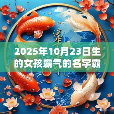 2025年10月23日生的女孩霸气的名字霸气不失优雅的名字