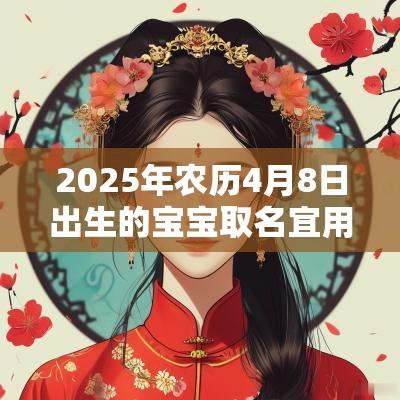 2025年农历4月8日出生的宝宝取名宜用字大气的名字推荐
