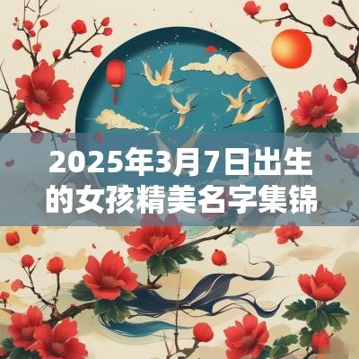 2025年3月7日出生的女孩精美名字集锦一眼惊艳的女孩名字