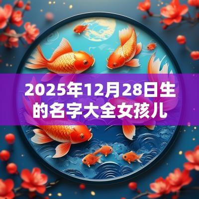2025年12月28日生的名字大全女孩儿好听的蛇年女孩名字