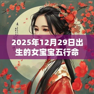 2025年12月29日出生的女宝宝五行命理解析缺木火取名推荐