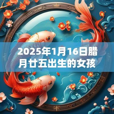 2025年1月16日腊月廿五出生的女孩五行旺缺详解宝宝取名