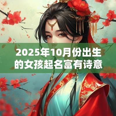2025年10月份出生的女孩起名富有诗意的女宝宝名字赏析