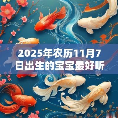 2025年农历11月7日出生的宝宝最好听的名字宝宝该取的名字