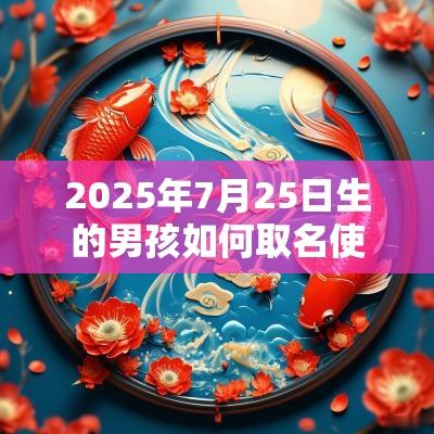 2025年7月25日生的男孩如何取名使用简单的词语或诗句