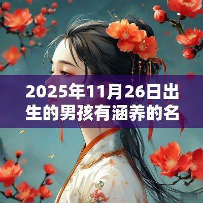 2025年11月26日出生的男孩有涵养的名字英俊潇洒的名字