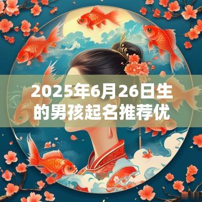 2025年6月26日生的男孩起名推荐优雅不俗气的名字推荐