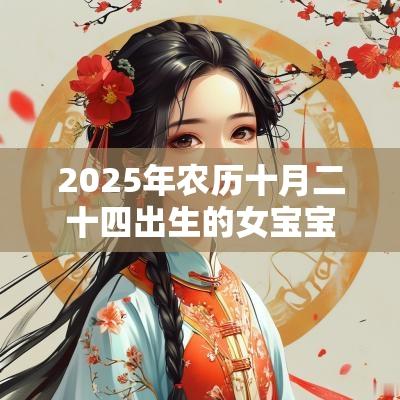 2025年农历十月二十四出生的女宝宝五行缺火吉祥如意的名字