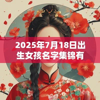 2025年7月18日出生女孩名字集锦有灵气的女宝宝取名