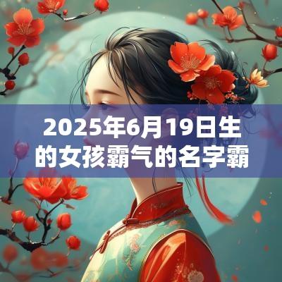 2025年6月19日生的女孩霸气的名字霸气尊贵名字推荐