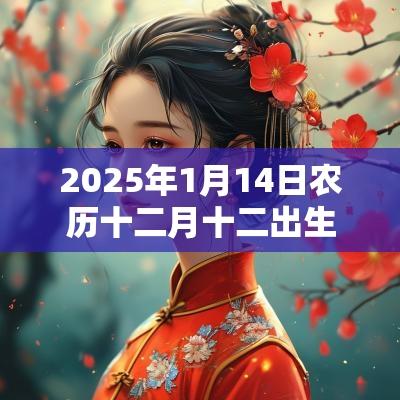 2025年1月14日农历十二月十二出生的女孩五行旺缺八字起名