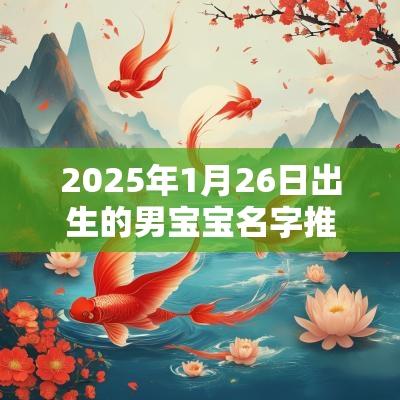 2025年1月26日出生的男宝宝名字推荐属蛇男孩取名技巧