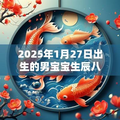 2025年1月27日出生的男宝宝生辰八字五行查询怎么取名好