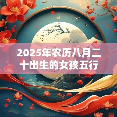 2025年农历八月二十出生的女孩五行取名打分缺火的最佳宜用字