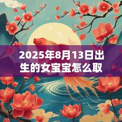 2025年8月13日出生的女宝宝怎么取名好听的蛇年女孩名字
