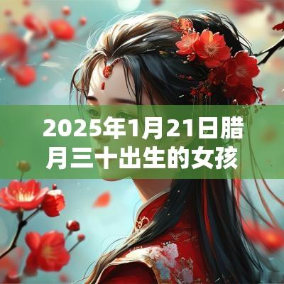 2025年1月21日腊月三十出生的女孩缺金取名高分名字建议