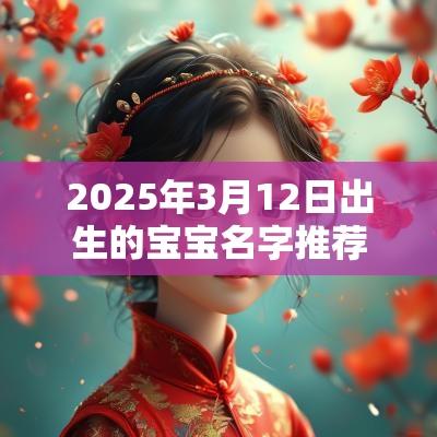 2025年3月12日出生的宝宝名字推荐平安健康的宝宝名字