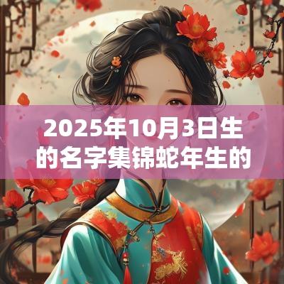 2025年10月3日生的名字集锦蛇年生的孩子取什么名字好