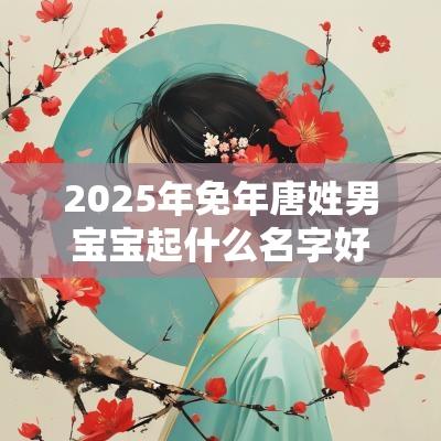 2025年免年唐姓男宝宝起什么名字好时尚潮流的男孩名字推荐