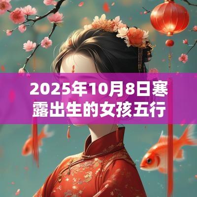 2025年10月8日寒露出生的女孩五行缺木水火命运解析与取名