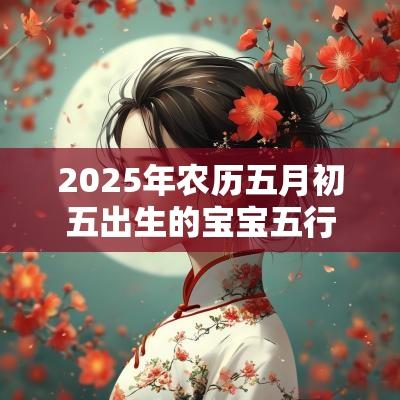 2025年农历五月初五出生的宝宝五行八字命运简约大方的名字