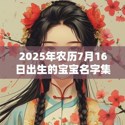 2025年农历7月16日出生的宝宝名字集锦霸气好听的名字大全