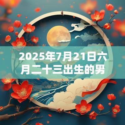2025年7月21日六月二十三出生的男宝宝五行旺缺八字起名