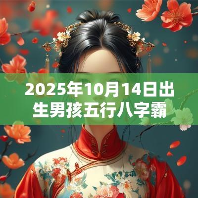 2025年10月14日出生男孩五行八字霸气的男宝宝名字