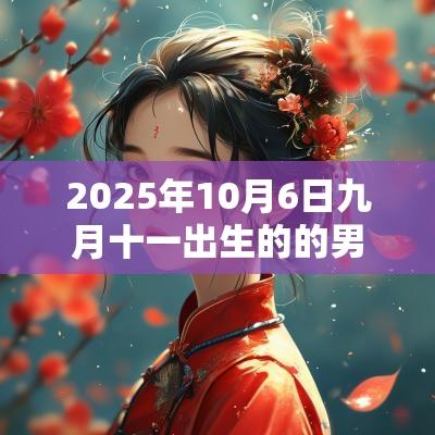 2025年10月6日九月十一出生的的男孩五行起名缺火的名字