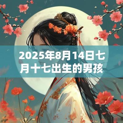 2025年8月14日七月十七出生的男孩五行属什么缺火取名建议