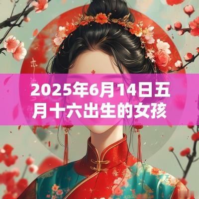 2025年6月14日五月十六出生的女孩是什么命好听名字怎么取