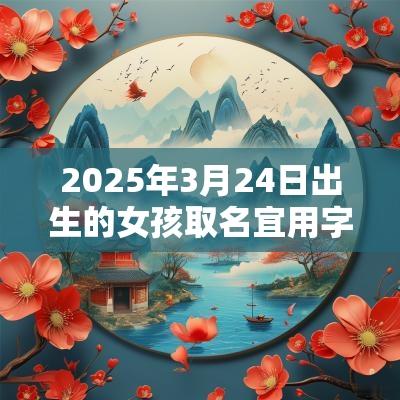2025年3月24日出生的女孩取名宜用字女孩名字免费推荐