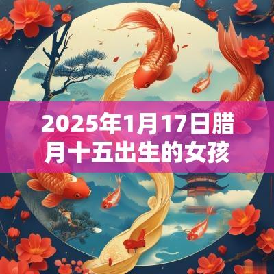 2025年1月17日腊月十五出生的女孩名字五行属金怎么取名