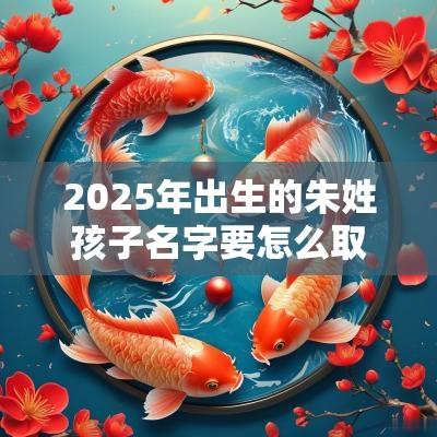 2025年出生的朱姓孩子名字要怎么取听了让人欢喜的宝宝名字
