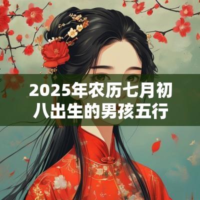 2025年农历七月初八出生的男孩五行取名打分取名最佳宜用字