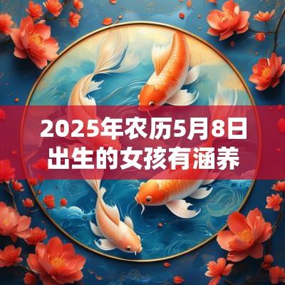 2025年农历5月8日出生的女孩有涵养的名字女宝宝好听的名字