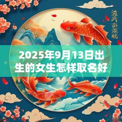 2025年9月13日出生的女生怎样取名好自信的蛇年女孩名字