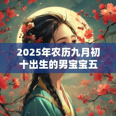 2025年农历九月初十出生的男宝宝五行旺缺缺火免费八字起名