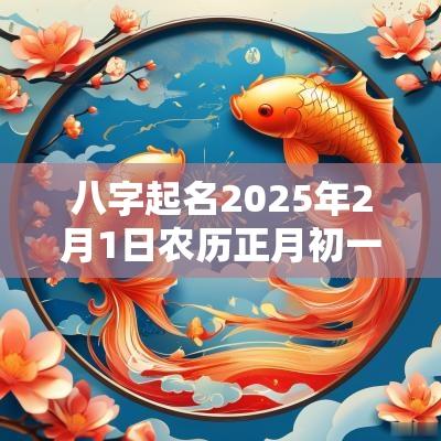 八字起名2025年2月1日农历正月初一出生的男孩五行旺缺详解