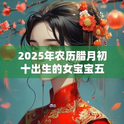 2025年农历腊月初十出生的女宝宝五行旺缺属木免费八字起名