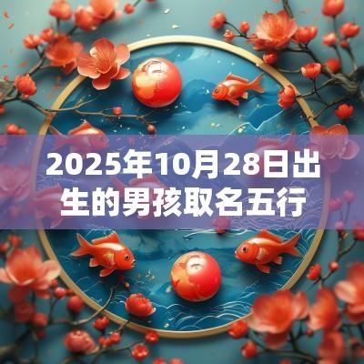 2025年10月28日出生的男孩取名五行缺木水火大气的名字