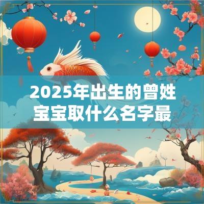 2025年出生的曾姓宝宝取什么名字最合适宝宝取用宜用字参考