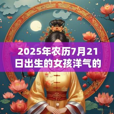 2025年农历7月21日出生的女孩洋气的名字五行缺火宝宝取名
