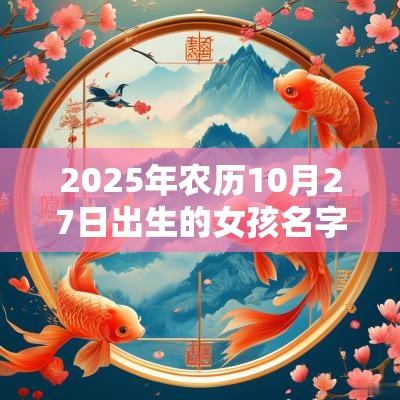 2025年农历10月27日出生的女孩名字古风的蛇年女孩名字
